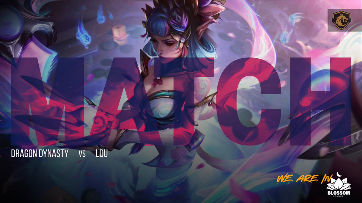 ⚔️ Matchday | Blossom League 🌸

Dragon Dynasty 🆚LUD  6:00 pm MX ⏱️ 

hoy es un gran día para ganar un partida y seguir invictos. #DNG #DNGWIN 🫵

🟢Envivo: twitch.tv/dragondynasty_