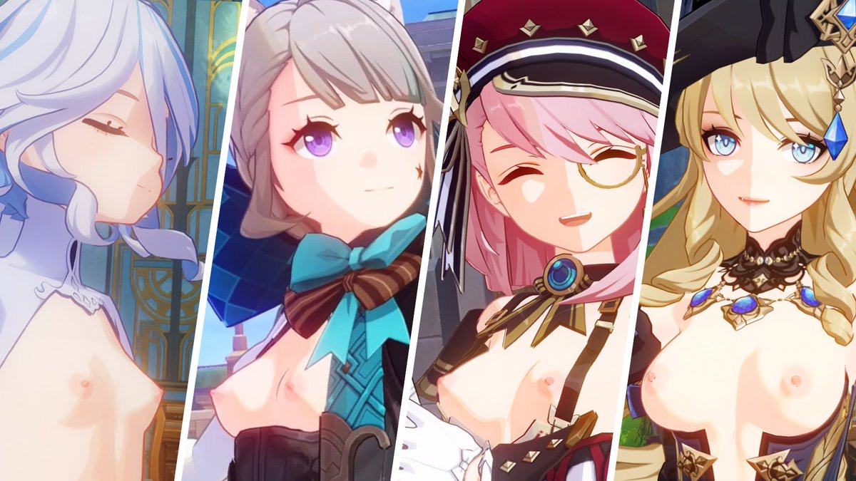 RenKamuiMods's tweet photo. What's the best boob size — flat, small, medium or large?
I like them all, but my favorite are small boobies!
#Genshin #GenshinImpact #原神 #nudemod https://t.co/bl8eeSMPmH