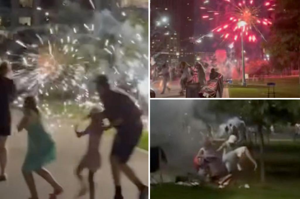 Illegal July Fourth firework display shoots into crowd at bustling NYC park, injuring several — who say cops didn’t protect them trib.al/WK8XFsf