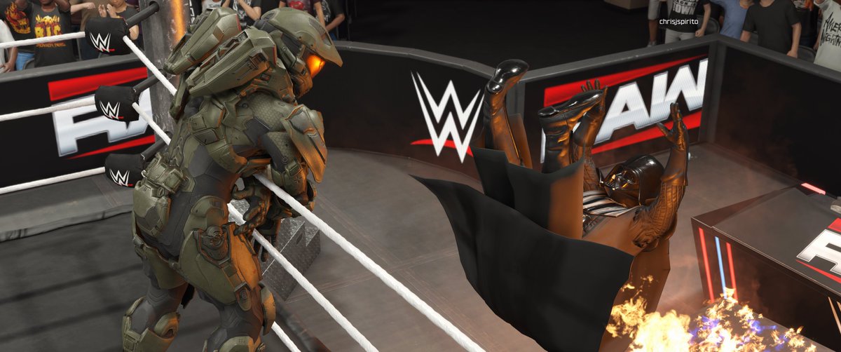 The epic randomness of the matches I play in WWE2K25... I don't think I've ever had more fun gaming.

*All mods shown were commissions I bought from <a href="/TheCaWLife/">CaW Life</a>