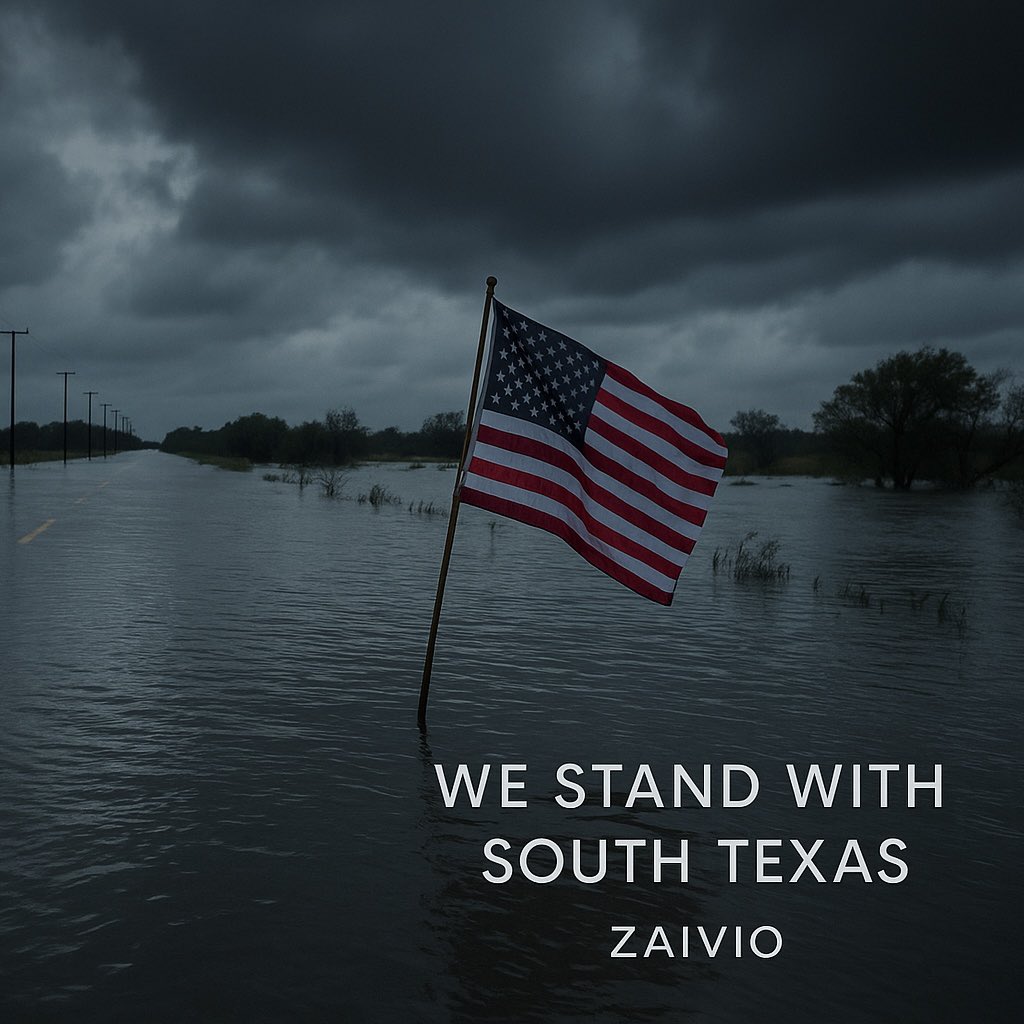 ZaivioAI's tweet photo. 💔 Our hearts are with South Texas.

Zaivio builds powerful AI, but tech means nothing without people. The loss of life from the floods is devastating. Human life is sacred.

To the families, first responders, &amp; every life impacted - we see you, we stand with you, and we pray 🙏. https://t.co/g1oQicjDgD
