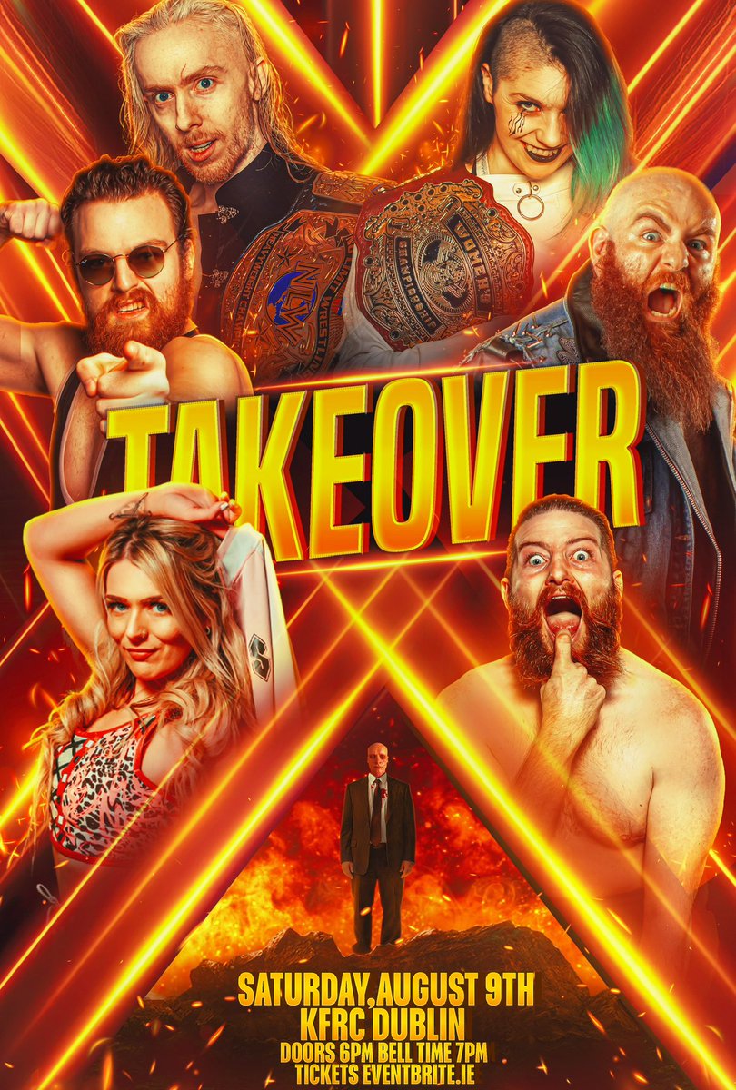 C_C_DUB's tweet image. B Cool and CCW present The One night stand. Invading OTT’s territory and putting on the biggest, most insane wrestling show you can imagine.
But that’s not to say that some of OTT championships won’t be defended!
Featuring:
B Cool
Big Damo
Jay (Danny Cross)
Session Moth Martina