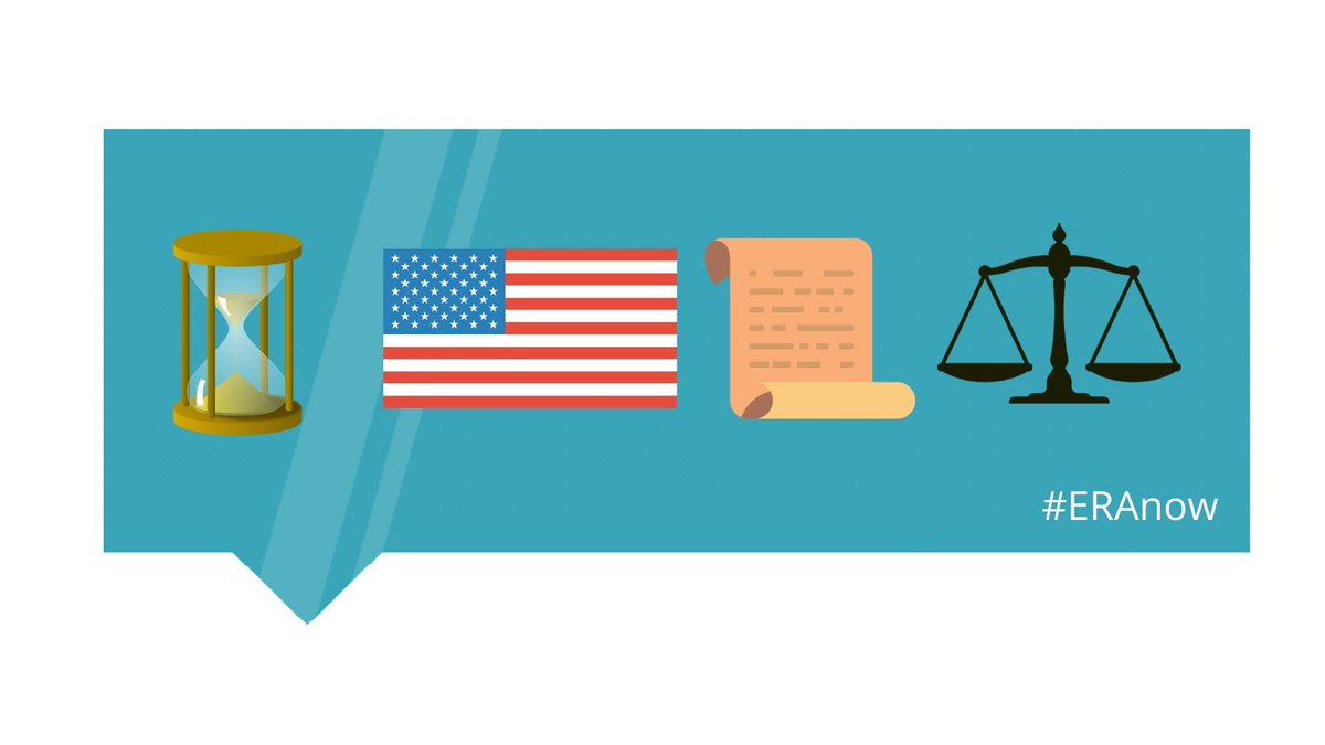 Happy Monday!  

Reminder that the Equal Rights Amendment is fully ratified.  #ERAnow