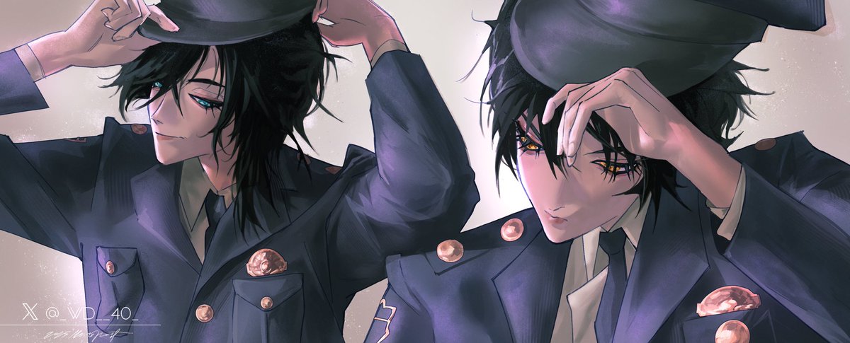 _WD__40_'s tweet image. Officers (study)

#LordOfTheMysteries #LOTM #诡秘之主 #克莱恩