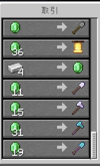 pachimonya0408's tweet image. おはようございます。
鍛治台２つなのに何故か３人道具鍛冶がいます。やっぱりランダム？っぽいかもなぁ〜
#Minecraft
#MinecraftJava