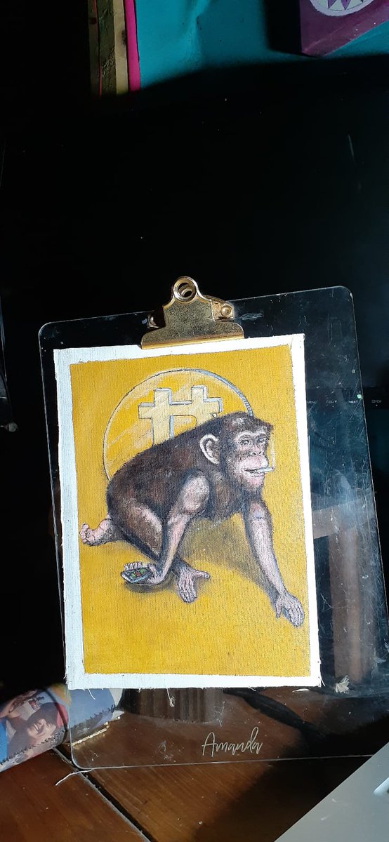 "Congo Nation " 
1/1 
Oil in canvas / Physical NFT 
Minted Now on <a href="/foundation/">Foundation 🌐</a>  
#art #painting #base #eth #nftcollector 
Link
foundation.app/mint/base/0x36…