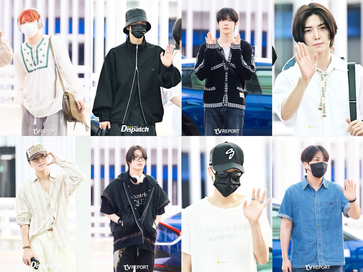 1024updates's tweet photo. [📷] 250708 ATEEZ Incheon Departure to Atlanta

#ATEEZ #에이티즈 @ATEEZofficial https://t.co/alIviQGECb