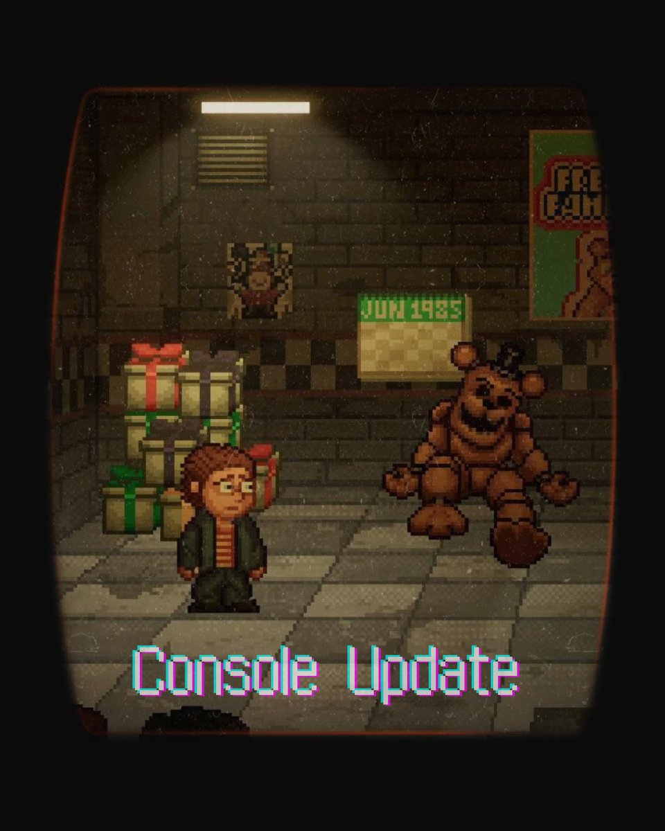 🚨 New Patch notes for Five Nights at Freddy’s: Into the Pit are now live on Xbox, PlayStation 4, and Nintendo Switch!

Here's what’s been fixed:
🔦 Xbox:
- Localization fixes

🔦 PlayStation 4:
- Localization fixes
- The basement minimized screen

🔦 Nintendo Switch:
- Critical