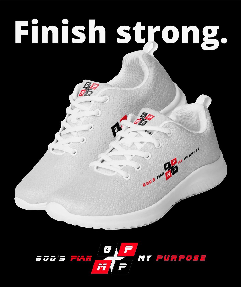 🙏💯👊 Our GP:MP Gray FlyKnit Athletic Shoes blend subtle sophistication with peak performance, ensuring you stay comfortable and focused, whatever your day brings. 

Finish strong!

godsplanmypurpose.com/products/gpmp-…