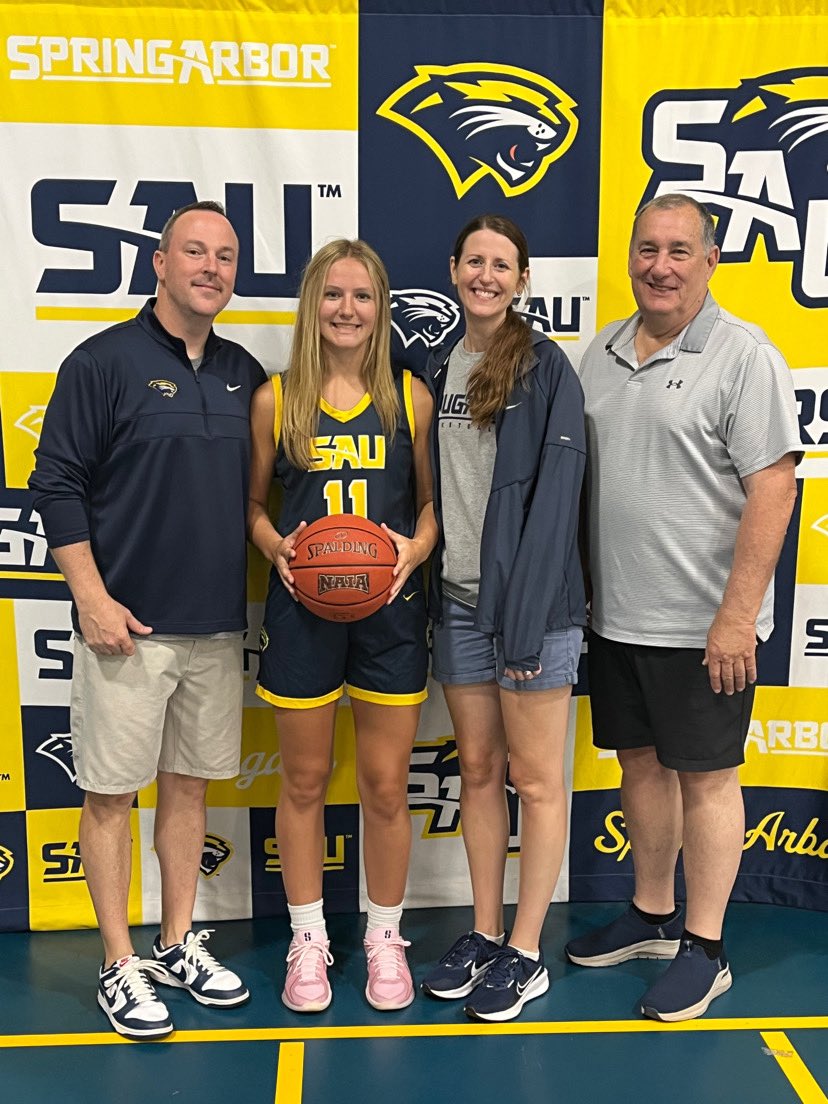 Nancy Ruholl (@nancyruholl11) on Twitter photo After a great official visit, I am thrilled to receive an offer to play at Spring Arbor University. Thanks to <a href="/JW4coach/">John M. Williams IV</a>, <a href="/CoachAl_Scott/">Alex Scott</a>, and <a href="/SRandallField1/">S. Randall Field</a> for making me feel so welcomed and special. #UBUNTU
<a href="/INEliteHavoc/">Havoc Basketball</a> After a great official visit, I am thrilled to receive an offer to play at Spring Arbor University. Thanks to <a href="/JW4coach/">John M. Williams IV</a>, <a href="/CoachAl_Scott/">Alex Scott</a>, and <a href="/SRandallField1/">S. Randall Field</a> for making me feel so welcomed and special. #UBUNTU
<a href="/INEliteHavoc/">Havoc Basketball</a>