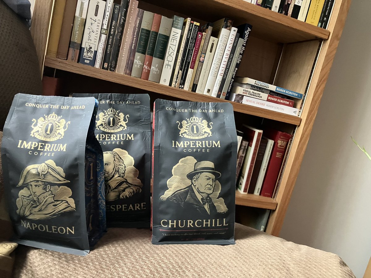 Update:

Got the order today. Brewed the Churchill this afternoon 

Delicious ☕️ 

<a href="/Imperium_Coffee/">Imperium Coffee</a>  <a href="/SirEvanAmato/">Evan Amato</a>