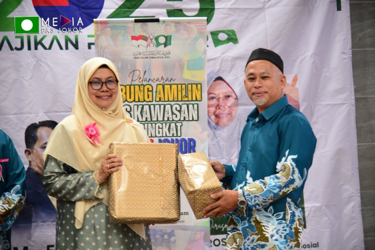 pas_johor's tweet photo. Sabtu lepas telah berlangsungnya Himpunan Amilin Kebajikan PAS Johor 2025 yang diadakan di Kompleks Pendidikan Islam &amp; Tahfiz Al-Hikmah, Kulai. 

Turut diadakan Pelancaran Tabung Amilin PAS Kawasan Peringkat Negeri Johor dan Pertubuhan Kebajikan Dakapan Kasih Negeri Johor. https://t.co/y8Bp1QxzmL