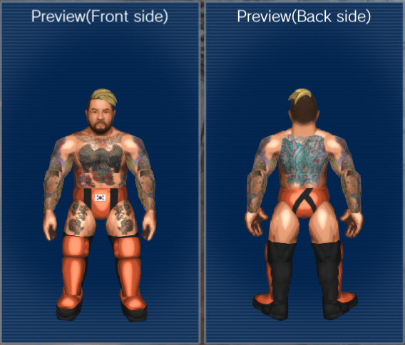 SpikeheadFPWW's tweet photo. Made Violence is Forever in Fire Pro by stealing (with permission) @travisalekz tattoo textures.
#FirePro #FPWW #ファイプロ https://t.co/vYQojQU7aA