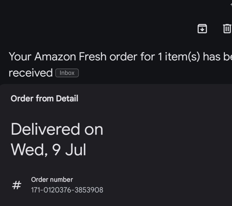 jijutm_DevOpsSA's tweet photo. When getting this kind of email on 8th morning at 5am it takes some time to digest dear @amazonIN https://t.co/u9SFGIhs95