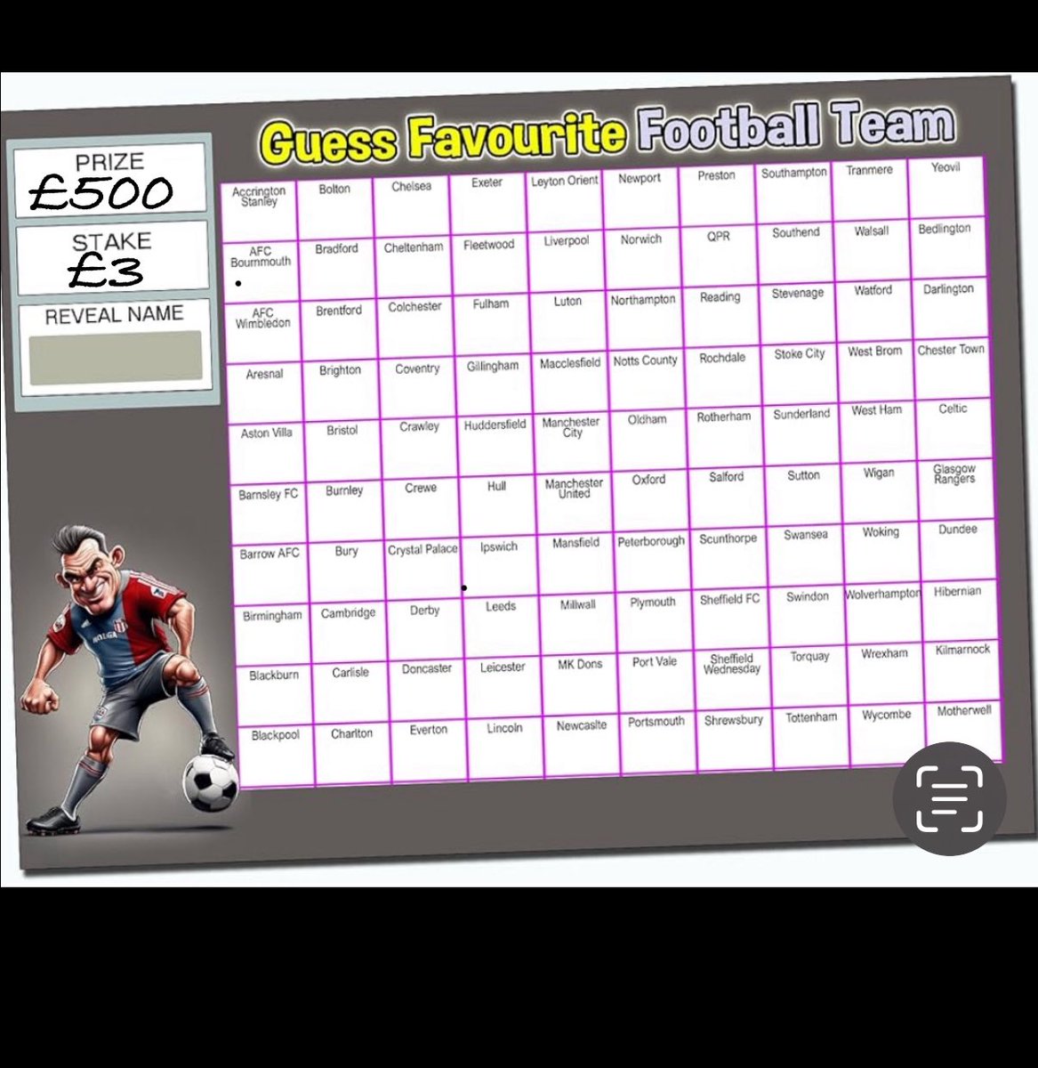 Keri23LFC's tweet photo. ๐ดNon #LFC check it!
โฝ MEGA Football Bonus Ball Trial! ยฃ3 to pick your team, 100 spots, WIN ยฃ500 CASH, supports RSPCA! First 20 to comment their team get a live draw shoutout! DM or comment to join! ๐พ
#BonusBall #LuckyDip ๐#FootballFun #CashMoney๐ฐ https://t.co/Mv6eHjfcdj