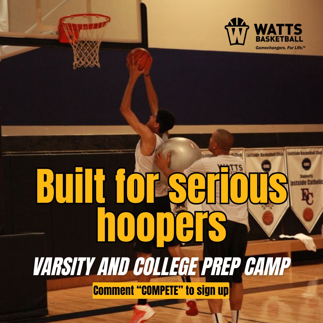Our Varsity and College Prep Camps are built for athletes ready to compete.

Limited spots left for serious hoopers who are chasing more than just minutes.

This is where you refine your edge, sharpen your mindset, and stand out.

Don’t miss your out 👉 bit.ly/PrepCamps