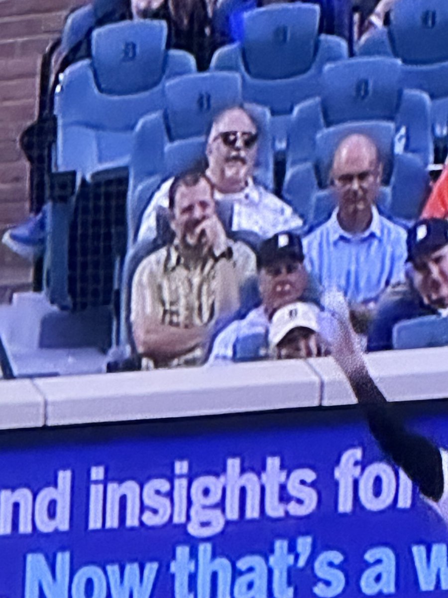 Raick_19's tweet image. Is that @TomMazawey sitting in the expensive seats at Comerica?