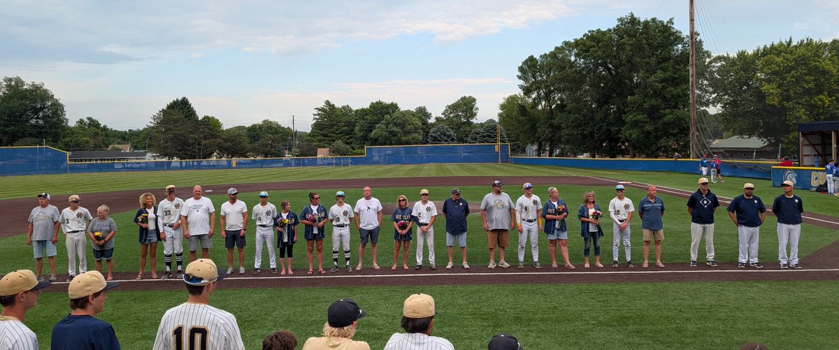 Fantastic group of seniors honored tonight at Bishop Mueller!