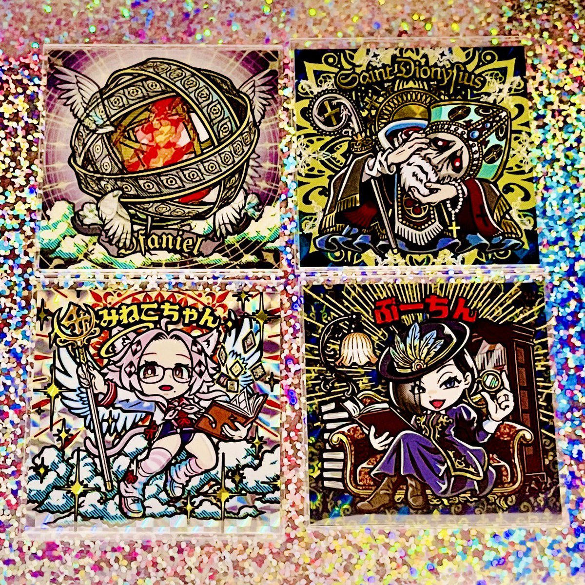 昨日ミルチンさん<a href="/milchn/">𝕸𝖎𝖑𝖈𝖍𝖓（ミルチン）</a> のシールが着弾致しました❣️
いつも全てハイクオリティですが、今回のレンチはこれまた凄いです🔥🪽
新作全部購入できて良かったです🤤✨