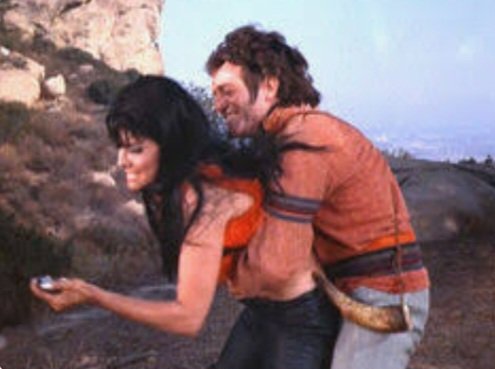 TedRampion's tweet photo. #AllStarTrek #DevilintheDark 
Phaser 1 a peculiar device, user has to know its idiosyncrasies. It'll stop a mugato but not a horta. Seems to have no setting between "warm leftovers" and "vaporize." It's slick&amp; the size of a large suppository&amp; If I had one I'd lose it every day. https://t.co/K0hKs3b2Hs
