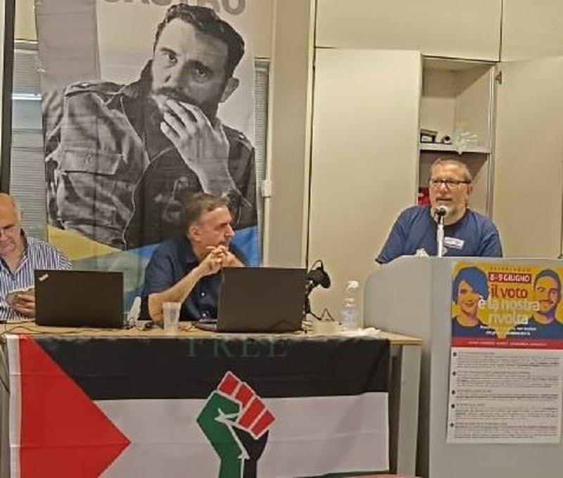 leydernestorh's tweet photo. Encuentro solidario @europaporcuba en Italia, convocó a la organización de movilizaciones masivas y creativas con motivo del Día Internacional contra el Bloqueo a Cuba, el próximo 27 de octubre y en otras fechas significativas.
#TumbaElBloqueo
#OfTheList https://t.co/HROrFG9Jby https://t.co/hYTibN2c68