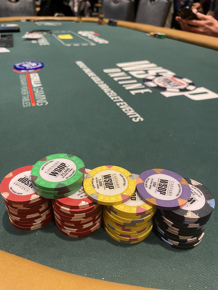 Best level of the tournament this far —

Starting stack: 60k
After Level 1: 111.9k
After Level 2: 117.1k 
After Level 3: 117.6k 
After Level 4: 127.2k 
After Level 5: 132.3k
After Level 6: 130.9k
After Level 7: 187.5k