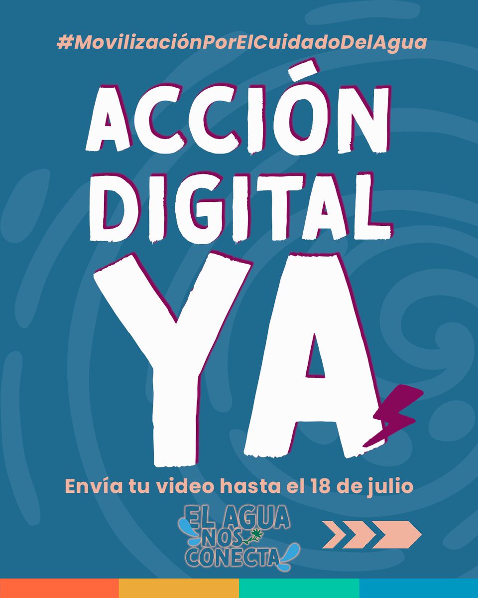 cdrcorporacion's tweet image. Convocatoria para la acción digital para visibilizar la lucha por el cuidado del agua en los territorios. Participa y comparte
#MovilizaciónPorElCuidadoDelAgua
#LaEstrategiaEsElCuidado
#CuidandoLaVidaDigna