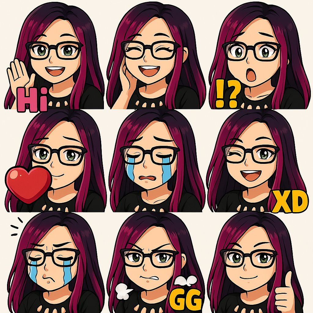 Made some more emotes today for some more happy customers