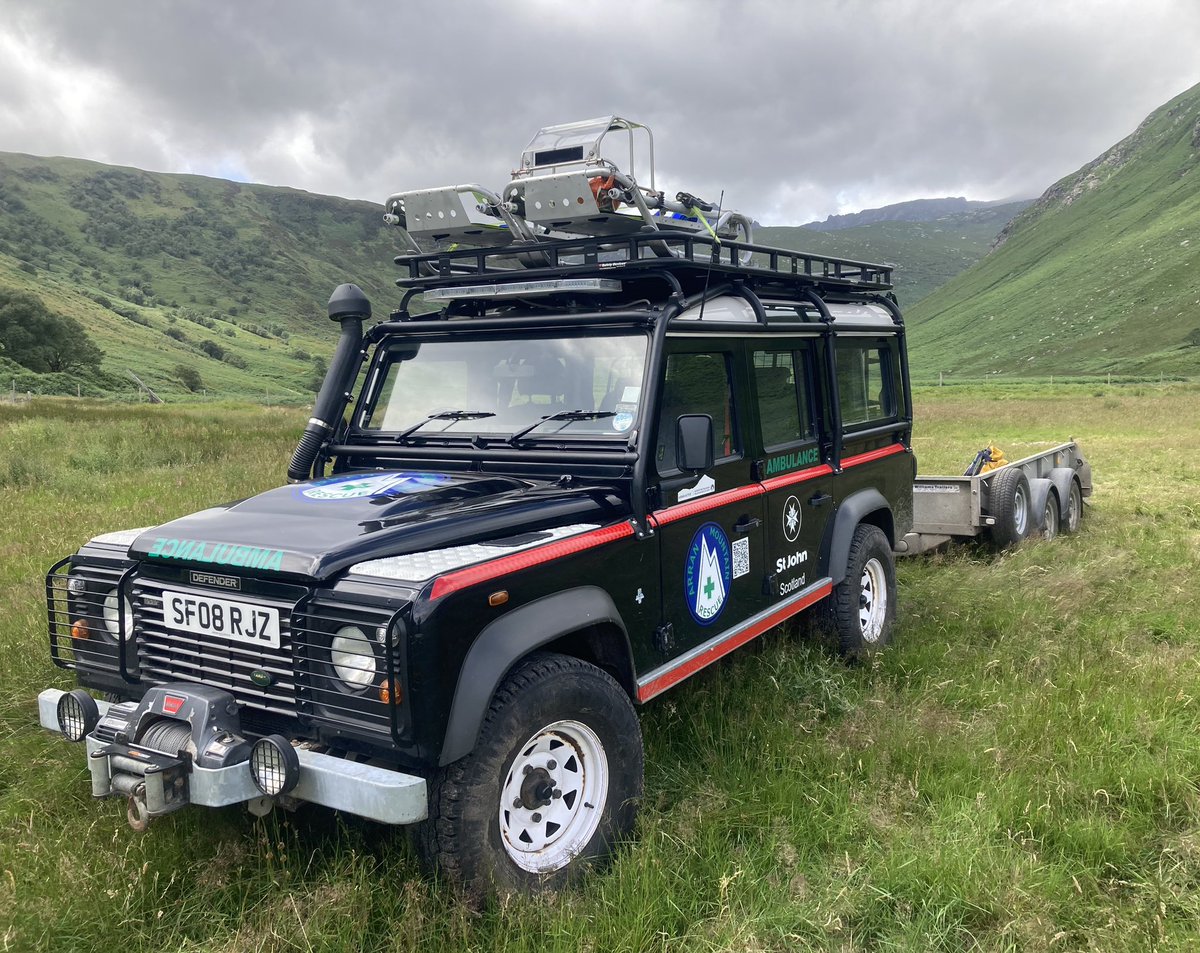 arranMRT's tweet image. ❌CALLOUT❌ 7/7/25 - to assist an injured walker in Glen Rosa.
Team members deployed in Argo cats and a quad bike. The casualty was located, assessed and transferred to an awaiting ambulance.
#Volunteers #ScottishMR #Arran #IsleOfArran#StJohnScotland #PoliceScotland.
