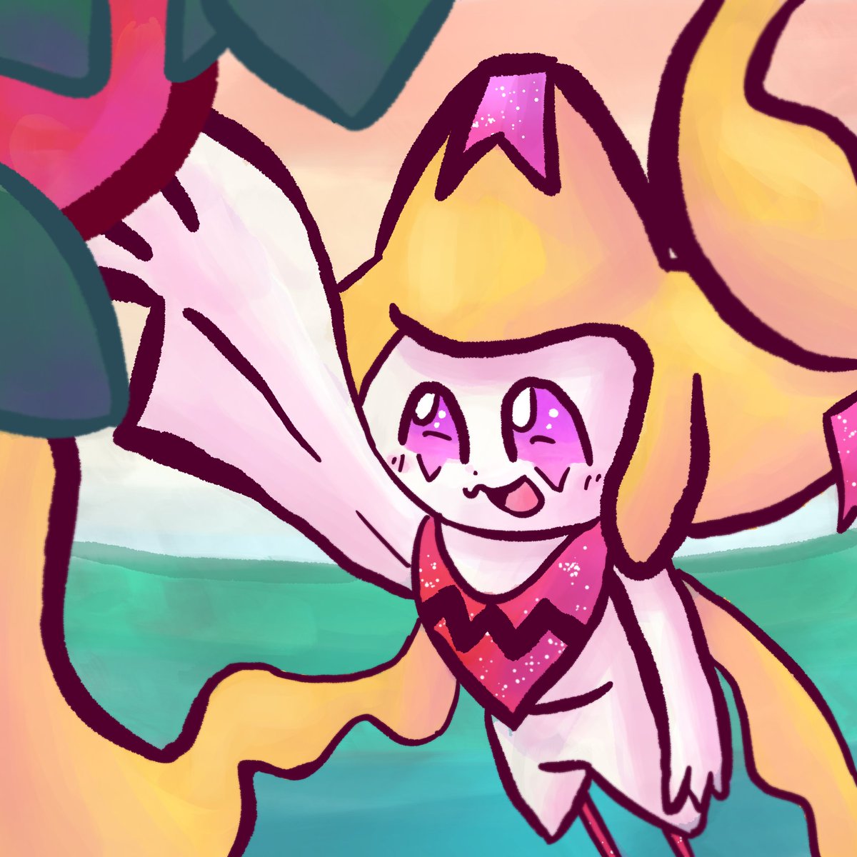 Here's a quick art for jirachi day