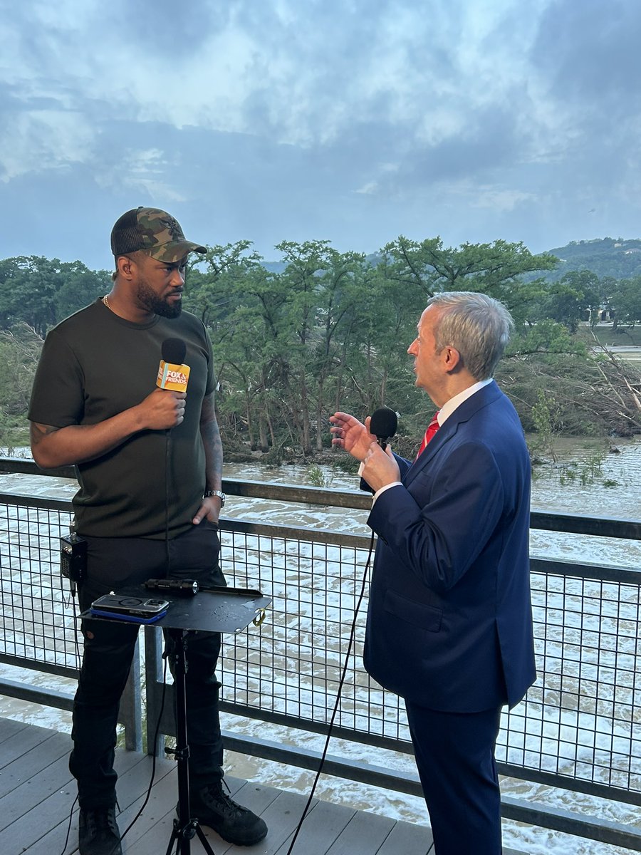 Tune in all morning tomorrow on <a href="/FoxNews/">Fox News</a>: <a href="/LawrenceBJones3/">Lawrence Jones III</a> is back on the ground in Texas, bringing you the latest on search and recovery efforts as historic floods leave devastation in their wake