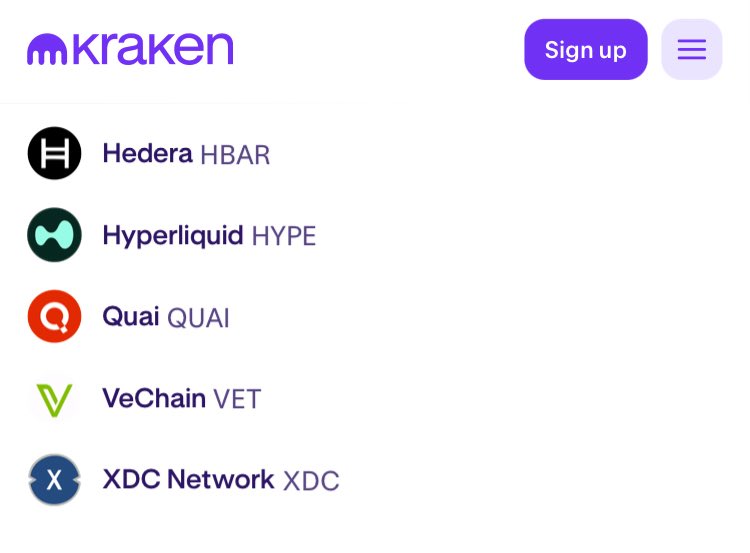 🚨 Breaking News: $HBAR listing live on Kraken - This Thursday 

Why is this important?

Mass exposure – 10M+ Kraken users is a major adoption milestone.

Kraken is one of only 10 exchanges with a CoinGecko Trust Score of 10 and has top-tier liquidity metrics—an Exchange Score of