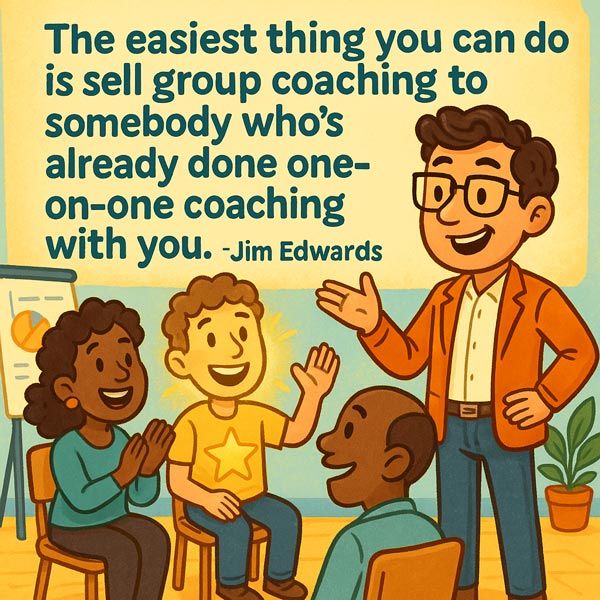 realjimedwards's tweet photo. Stop chasing strangers. Your next sale is someone you’ve already helped.
#GroupCoaching #WarmAudienceWins #NoStrangerDanger https://t.co/9cTxf6cQTz