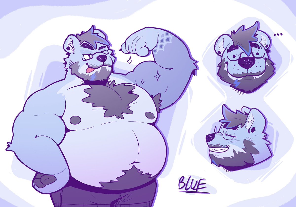 I have my goofy bear ways 🐻‍❄️

🎨 AMAZING ART BY <a href="/Amiles__/">Amiles 🍉</a>