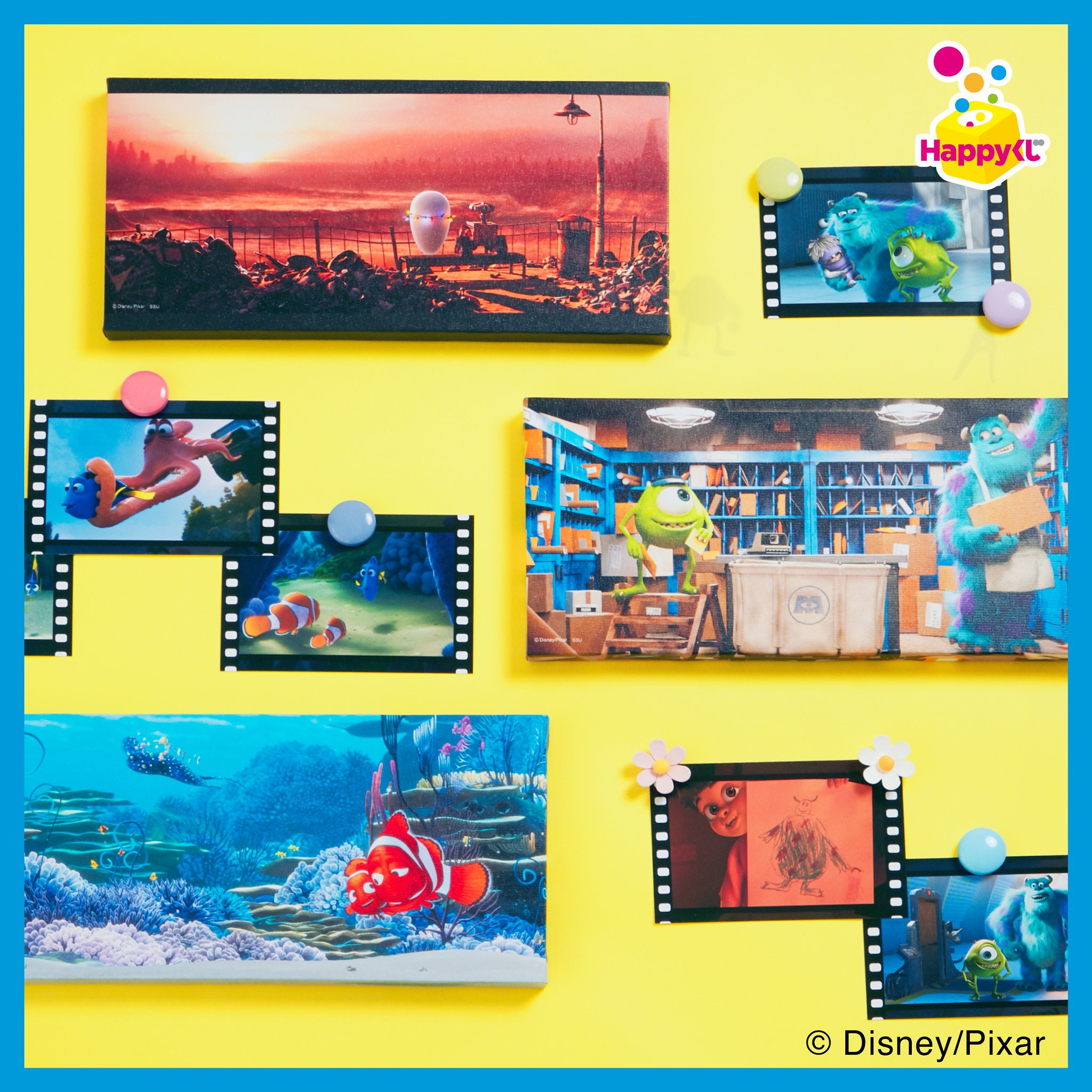 【23:59まで値下げ中】Happyくじ / PIXAR 2025 フィギュアなどが当たるピクサーくじ第2弾「Happyくじ / PIXAR
