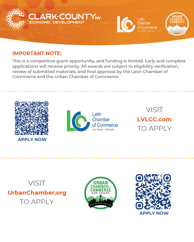 CommishMcCurdy's tweet image. 🚨 I'm proud to partner with the Latin Chamber and Urban Chamber to offer $5K–$10K grants for small businesses in District D.
If you're a home-based or storefront business, this is for you—no chamber membership required.
Scan the QR codes to apply!