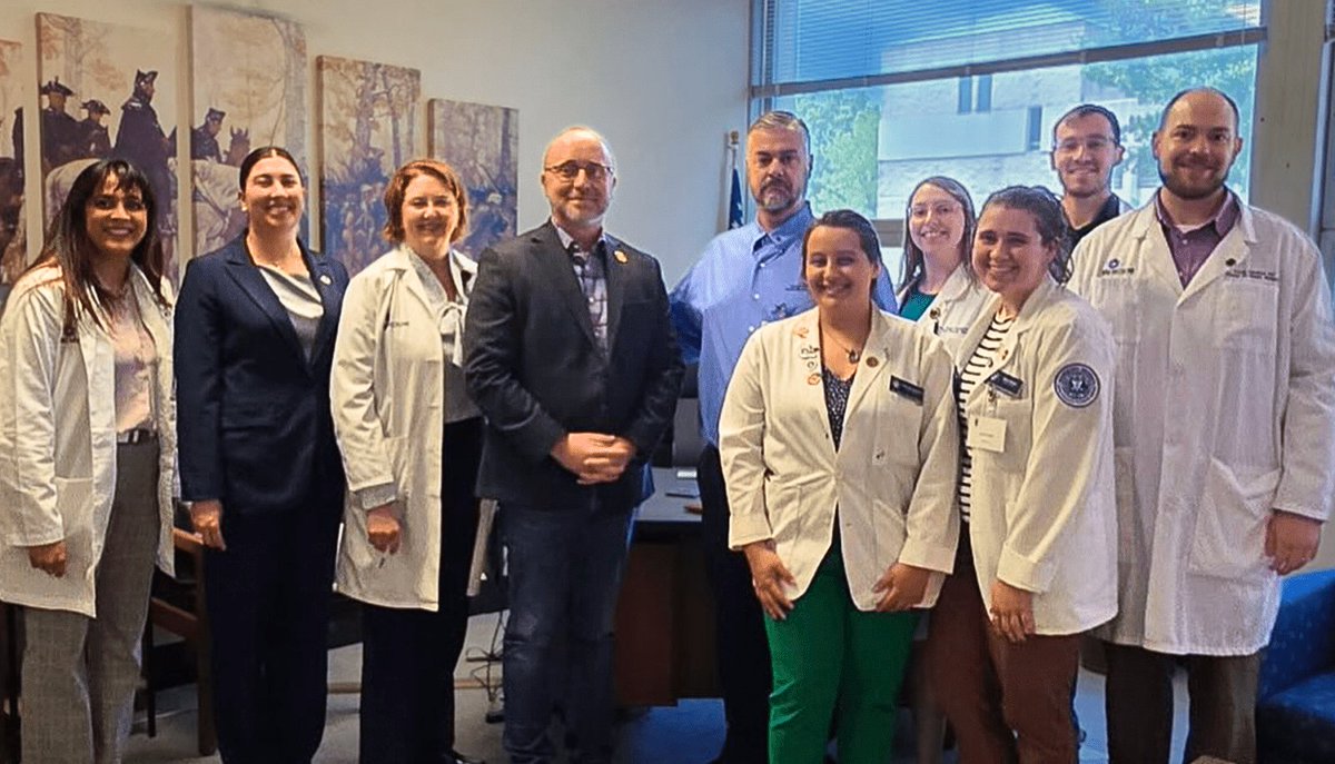 Midwestern University is proud of our CCOM students who recently participated in the Illinois Osteopathic Advocacy Day. This event allowed students to meet with state lawmakers to discuss the future of osteopathic medicine and the patients they help. vist.ly/3n8ss72