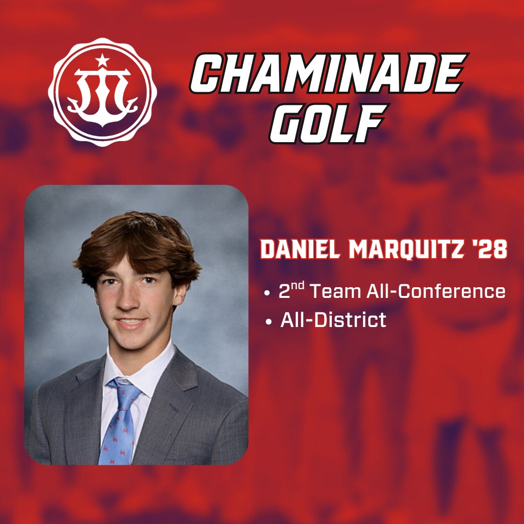 Congratulations to Henry Gorin '28 and Daniel Marquitz '28 who also earned postseason honors for Chaminade Golf! #EstoVir