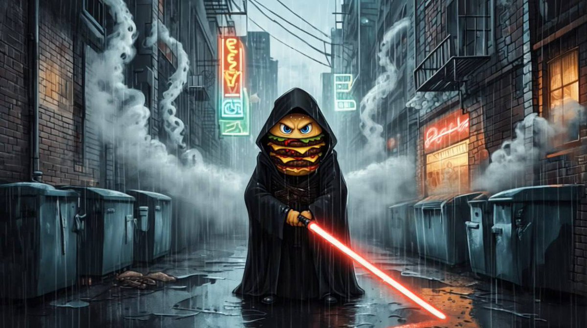 The Burger is strong with this one. 🍔✨

A Jedi of the grill. A master of the flip.
He doesn’t fight with a lightsaber —
He wields buns, beef, and the blockchain.
You may call him... Grill-Wan Kenobi.

#BossBurger #MayTheSauceBeWithYou