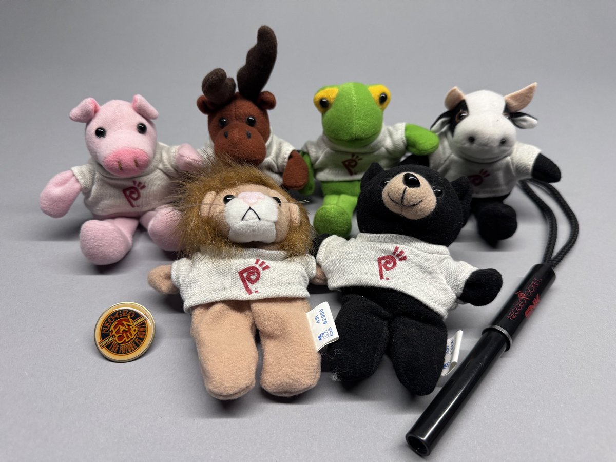 pcenginefx's tweet image. Since I’m in a Neo Geo mood ATM, here is a group shot of the animals for the Neo Geo Pocket (don’t recall why they brought these out?)