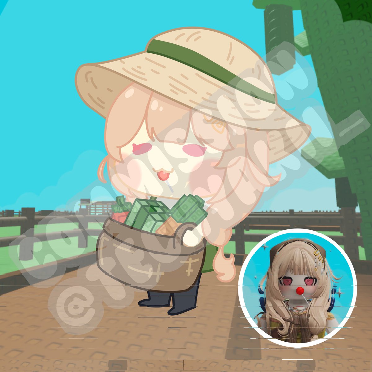 terimakasihhh kak <a href="/ryooen/">de🅰️🫂</a> karna udah nge comission akuu 😚

yukkk yg mau liat karakter robloxnya jd tukang kebun bisa orderr, atau kalau mau tes gacha giveaway bisa ikut raffle dibawahh‼️👇🏻👇🏻👇🏻