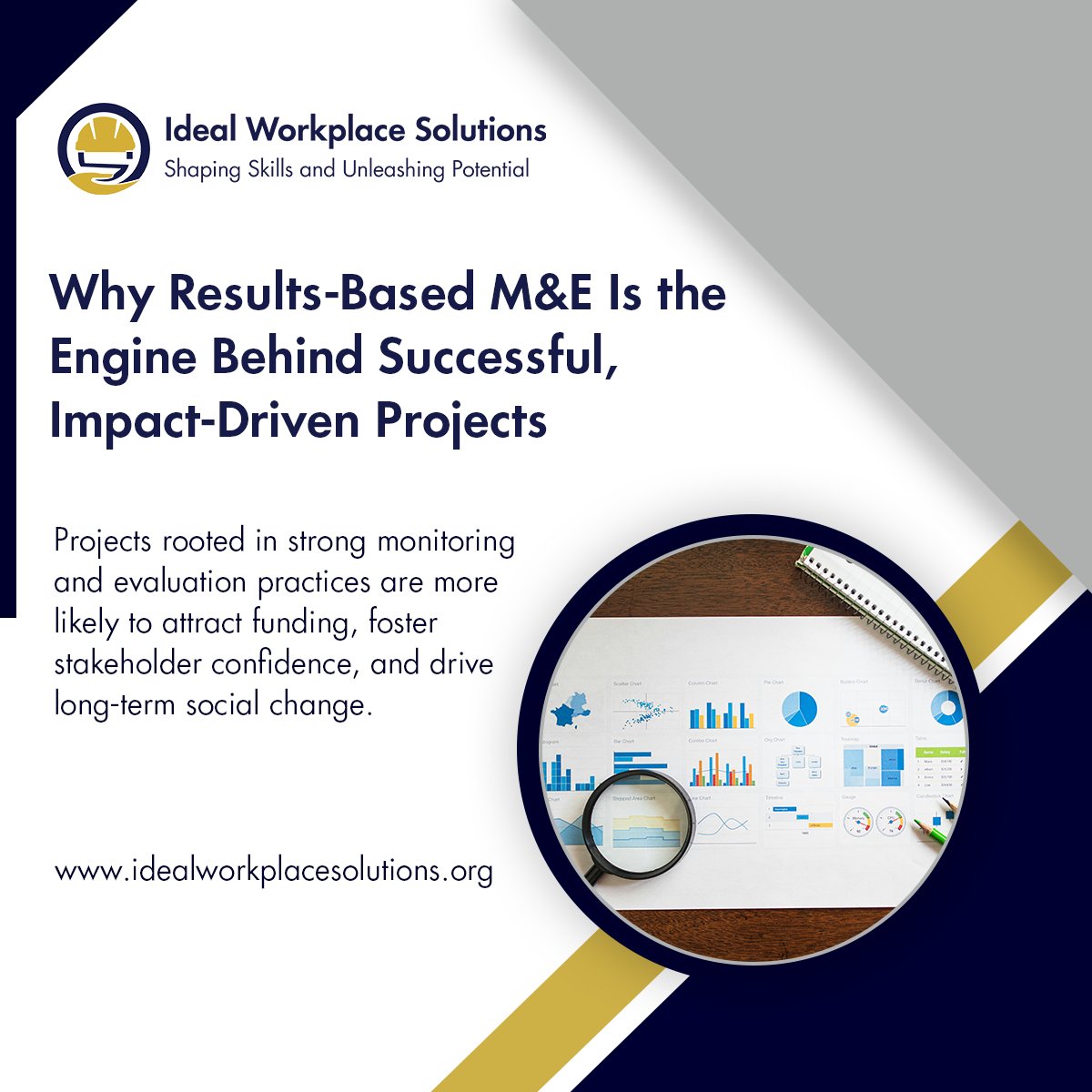 Idealworkplace1's tweet image. Results-Based Monitoring and Evaluation (RBM&amp;amp;E) is a vital framework for professionals responsible for driving meaningful outcomes in their projects.
Read more 
linkedin.com/posts/ideal-wo…
#MonitoringAndEvaluation #RBME #ProjectImpact #DevelopmentWork
#ResultsBasedManagement