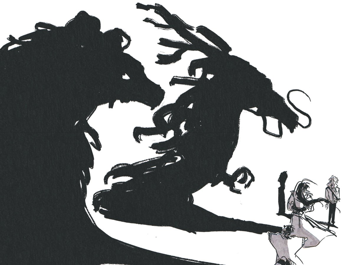 오늘따라 친구들 그림자가 크다