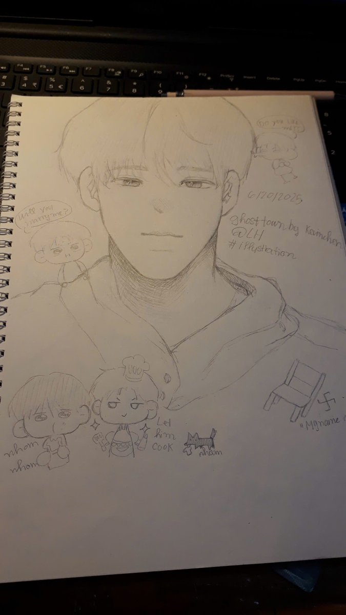 linh_hoangbao's tweet image. I read this book a year ago, but Ghost Town still lingers in my mind even now.
Aww I love this book so much ๐ซถ
#GhostTownByKevinChen #ChenTienHong #QueerLiterature #illustration #Fanart