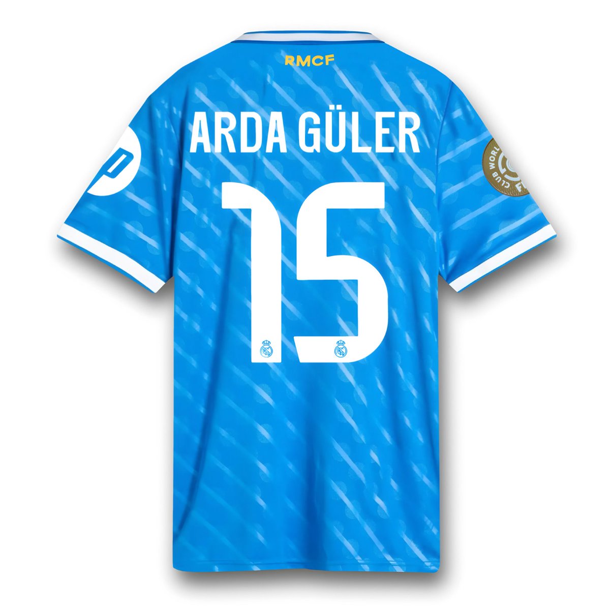 Real Madrid 2025/26 Third Kit. 🤍💙🤩