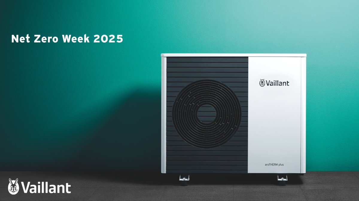 It’s #NetZeroWeek and we’re backing the trade:

🔧 UK-made heat pumps
🎓 Accredited training
🛠️ Smart, futureproof system support

Let’s move forward together.
#VaillantUK#InstallerSupport#VaillantForLife