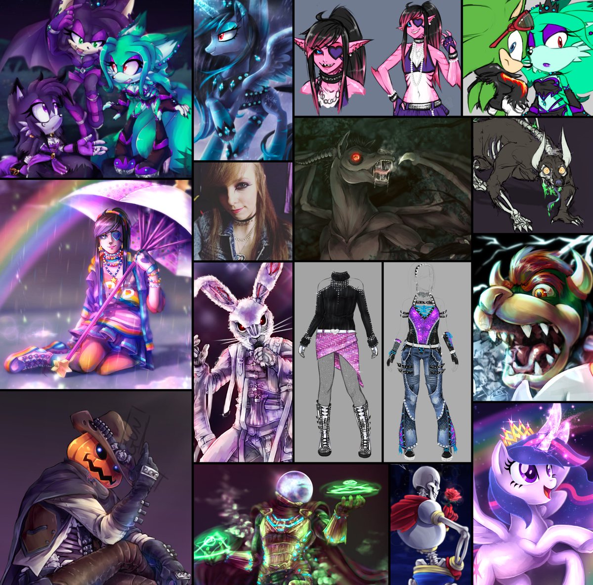 RBtheARTISAN's tweet image. For now, RB is going to repost her old pinned Tweet until she has drawn enough new and varied things to remake it…
Everything on here is 6-10 years old, but for the time being, it will suffice… ( ´_ゝ`)