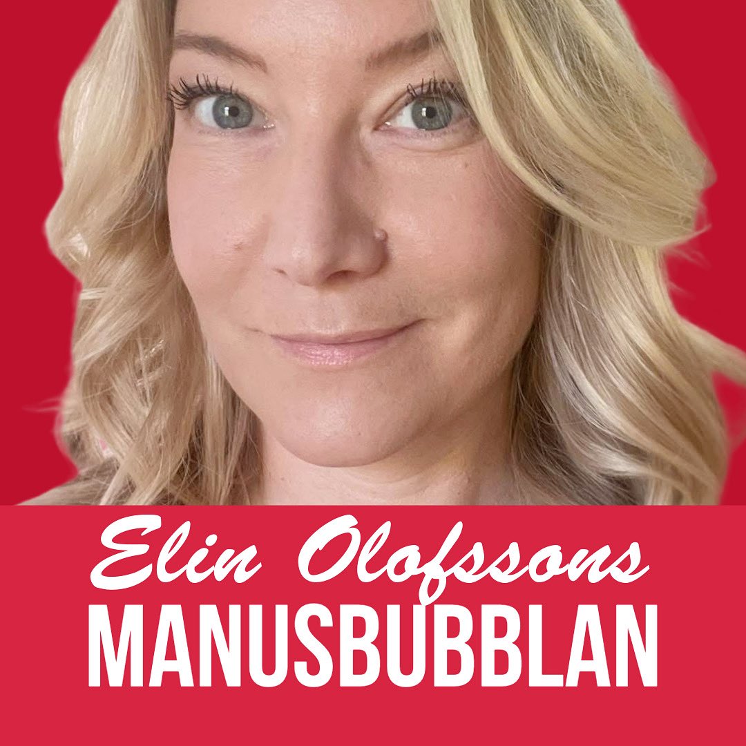 Samma podd, nytt omslag.
Vi hörs i Manusbubblan!