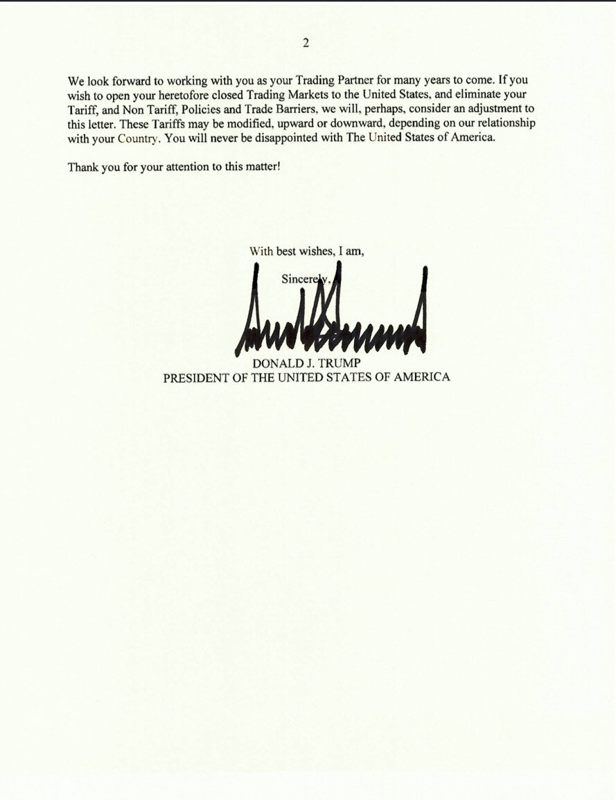 Quintessentially American carrot-and-stick diplomacy.