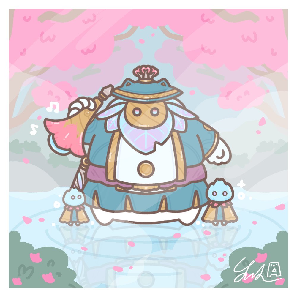 yeeeh_0613's tweet image. 😺🌸
/•᷅•᷄\꜀(^. .^꜀ )/•᷅•᷄\
#LeagueOfLegends
#Bard #SpiritBlossom #LeagueOfLegendsFanArt
